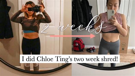 chloe ting shred results|chloe ting weight loss program.